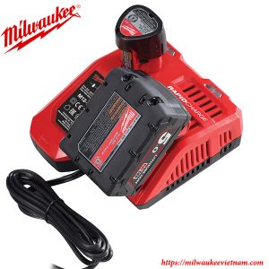 bộ sạc nhanh pin 12V và 18V Milwaukee M12-18FC