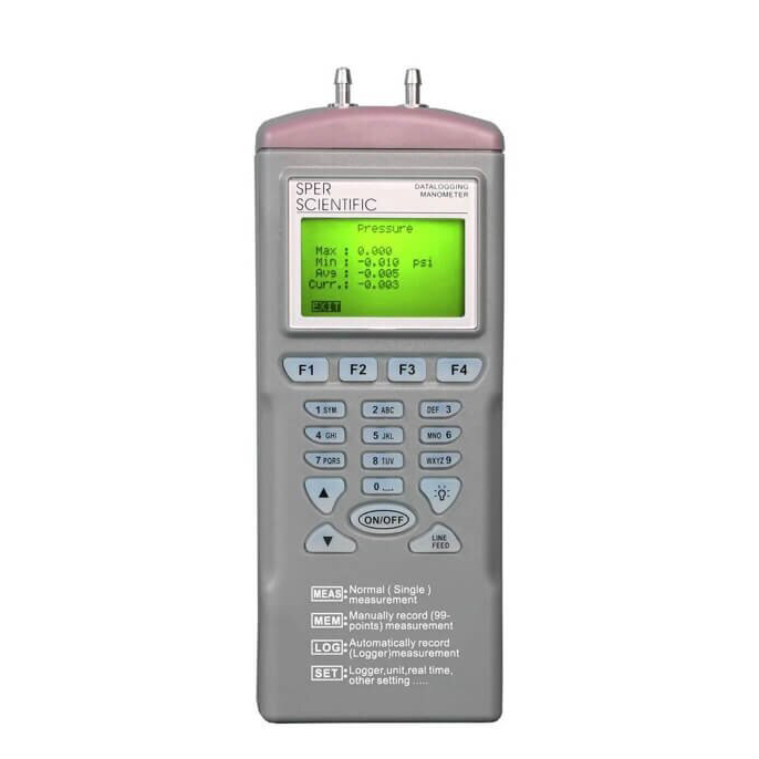 Máy đo áp suất vi sai, Datalog, cầm tay - 840086 - Sper Scientific