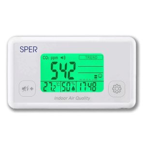 Thiết bị đo nhiệt độ độ ẩm, CO2 không khí 800052 - Sper Scientific